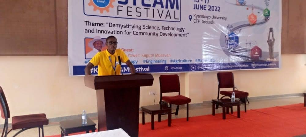 Speaking at a tech conference